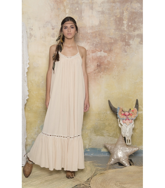 Robe longue Hippy Nude - Collection Bohème Robe longue Hippy Nude - Collection Bohème